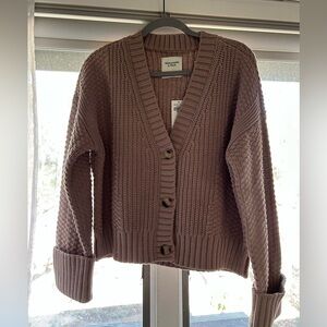 Abercrombie Cardigan. New with tags. Never worn.